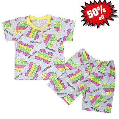 Комплект (футболка+шорти) "Метелики"